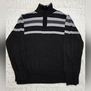 Long Sleeve Partial-zip Sweater